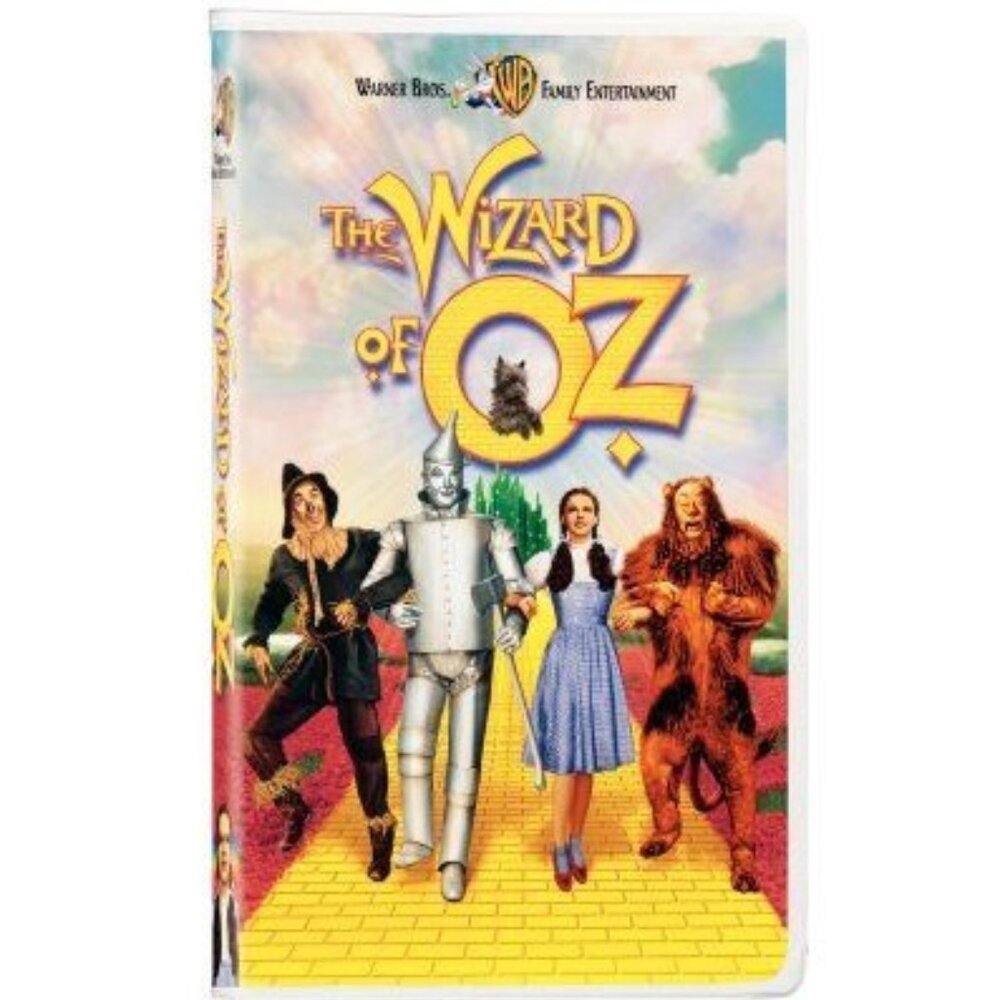 The Wizard Of Oz VHS Digitally Remastered Warner Bros Family Entertainment